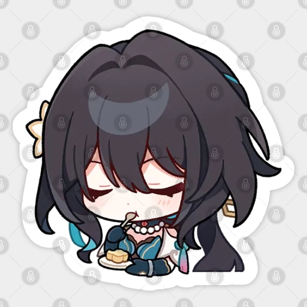 Honkai Star Rail Chibi Ruan Mei Sticker by HoyoStan